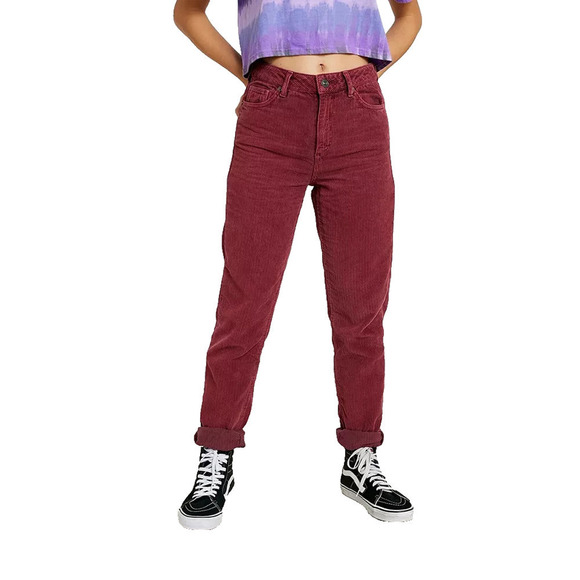 BDG Pants - BDG Urban Outfitters Berry Corduroy Mom Pants Size 31 Straight Leg High Rise